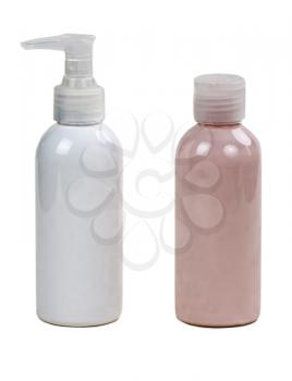 Royalty Free Photo of Bottles of Lotion