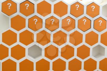 storage room, stylized honeycomb