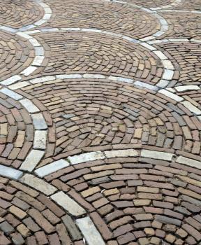 Beautiful paving stone, pavement Netherlands, Europe