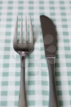 Royalty Free Photo of a Fork and Knife