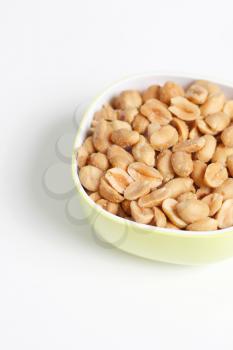 Royalty Free Photo of a Bowl of Peanuts