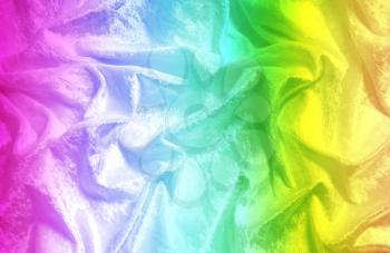 Rainbow textile background textile background