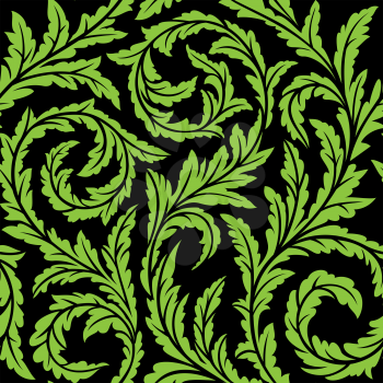 Royalty Free Clipart Image of a Vine Background