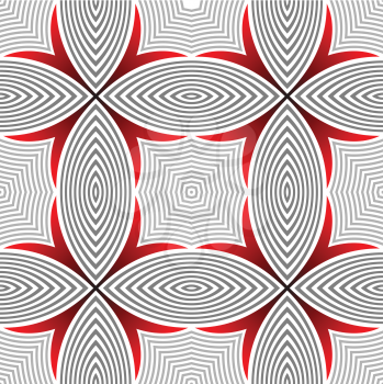 Royalty Free Clipart Image of an Optical Illusion Background