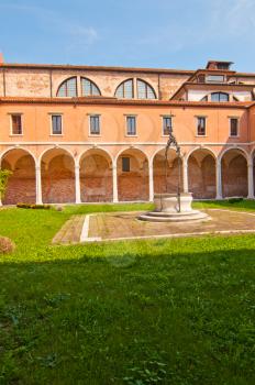 Venice Italy scuola dei Carmini interior view