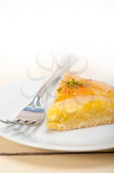 fresh home baked pears pie dessert cake tart 