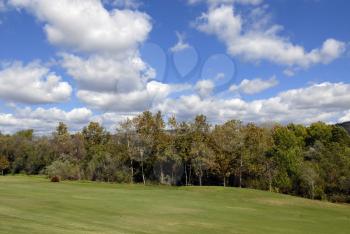 Royalty Free Photo of a Golf Course