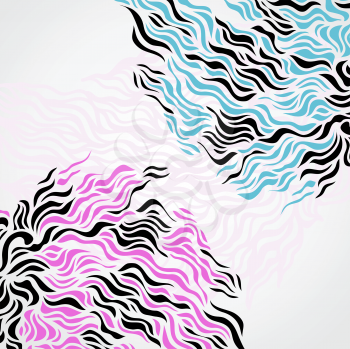 Royalty Free Clipart Image of a Flow Background