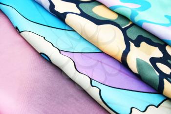 Royalty Free Photo of Colourful Scarves