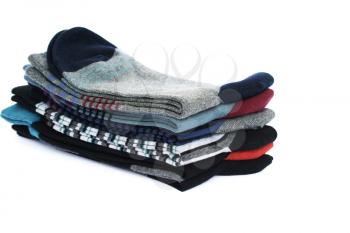 Royalty Free Photo of Pairs of Socks