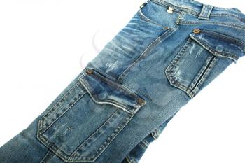 Royalty Free Photo of a Pair of Blue Jeans