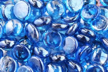 Royalty Free Photo of Blue Stones