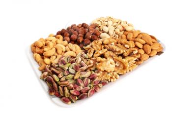 Royalty Free Photo of Different Types of Nuts