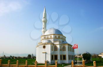Royalty Free Photo of a Mosque in Northern Cyprus