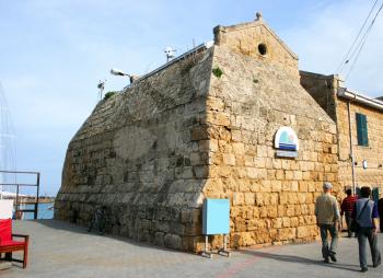 Royalty Free Photo of Girne Old Port in Kyrenia, Cyprus