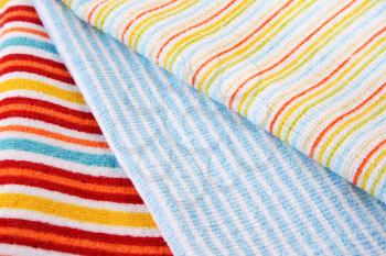 Royalty Free Photo of Striped Towels