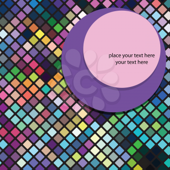 Royalty Free Clipart Image of an Abstract Background With Text Space