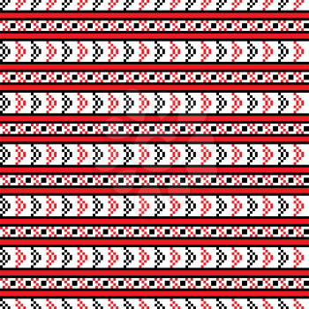 seamless ethnic pattern, illustration in vector format