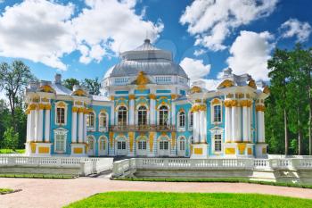 Pavilion Hermitage in Tsarskoe Selo. St. Petersburg, Russia