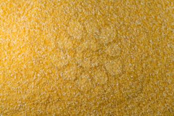 Background Of Golden Polenta Or Cornmeal