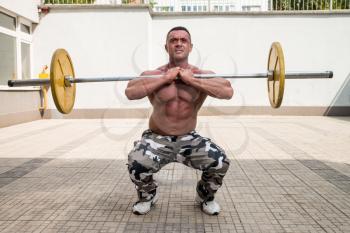 Front Barbell Squat