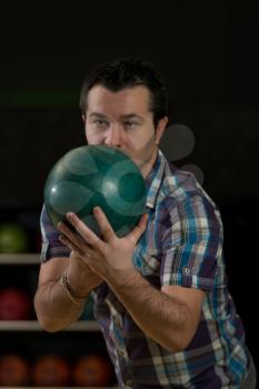 Young Man Bowling