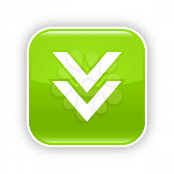 Royalty Free Clipart Image of a Download Icon