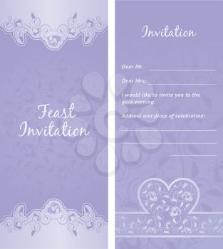 Feast-invitation, background, desige element