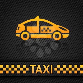 Racing background template, taxi cab vector backdrop. Vector 10eps
