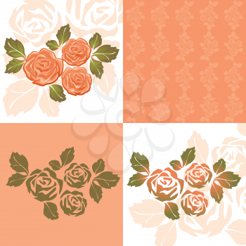 Orange Roses Wallpaper Icon