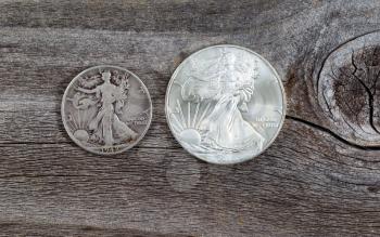 Silver Walking Liberty Coins of the United States