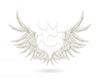 White wings, vector