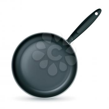 Frying pan, vector