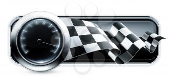 Racing banner, 10eps