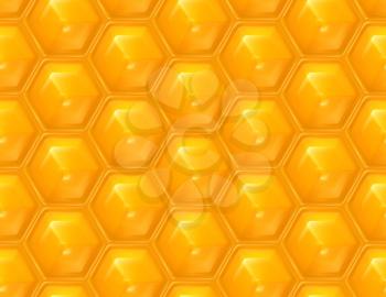Honeycomb seamless vector background