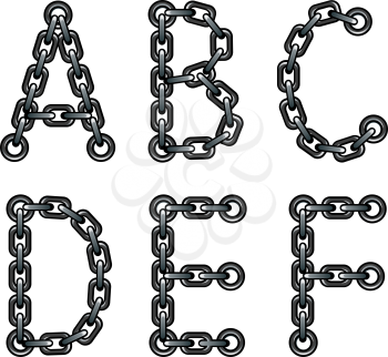 Chained alphabet
