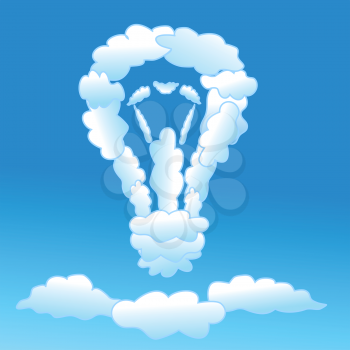 Cloudy bulb