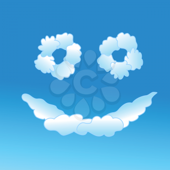 Cloudy smile