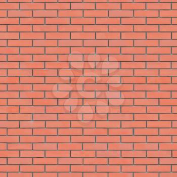 Red Brick Wall Texture Seamlessly Tileable. (more seamless backgrounds in my folio).