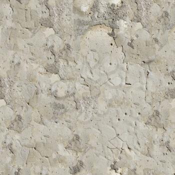 Old Concrete Wall Texture with Cracks and Dirt Spots. Seamless Tileable Texture.