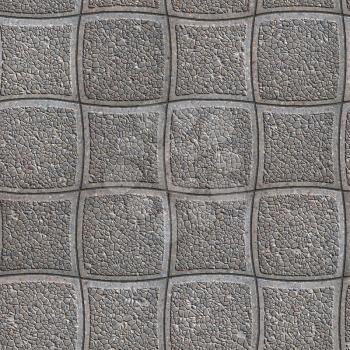 Royalty Free Photo of Granular Pavement Tile Textures