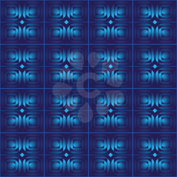 blue abstract seamless background vector illustration