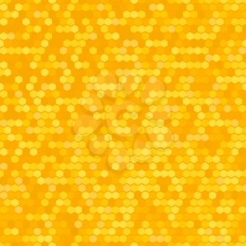Abstract Hexagon Background. Seamless Light Vector Pattern
