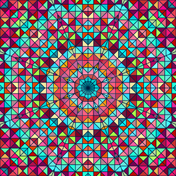 Abstract ColoAbstract Colorful Digital Decorative Flower. Geometric Contrast Line Star and Blue Pink Red Cyan Color Artistic Backdrop rful Digital Decorative Flower. Geometric Contrast Line Star and B