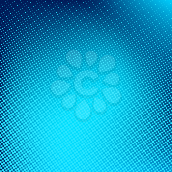 Abstract halftone background. Creative vector illustration.  Blue dotted vector banner. Business presentation concept