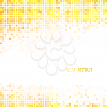 Abstract light yellow and white geometric background
