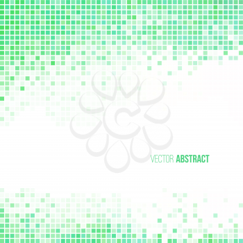 Abstract light blue green and white geometric background