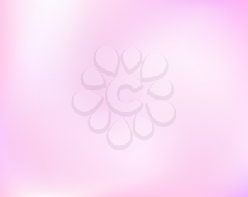 Abstract pearl pink bright blured gradient background. Vector llustration.