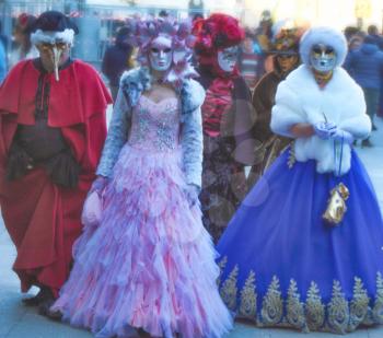 most famous Venetian festival, the Venice Carnival, Italy