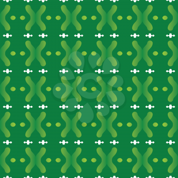 Vector seamless pattern texture background with geometric shapes, gradient colored in green and white colors.